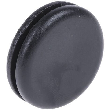Passe-fils aveugle RS PRO en PVC, Ø câble max. 16mm, panneau 1.5mm max, Ø découpe 20mm ( Prix pour Boîte de 100 )