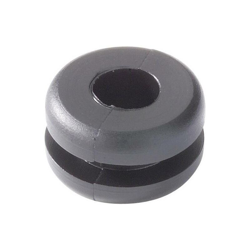 Passe-câbles Hellermanntyton HV1301-PVC-BK-M1 633-03010 ø max. des bornes 8 mm pvc noir 1 pc(s) S19094