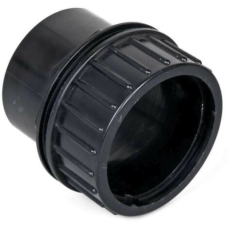 Passe paroi à visser PVC 90 mm pour bassin de jardin et étang