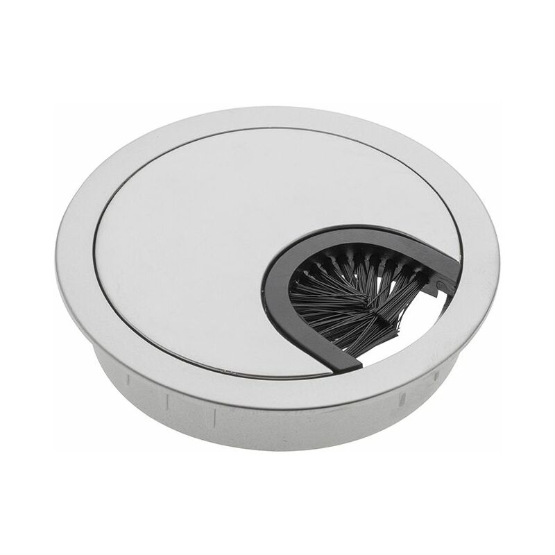 Passe-partout de bureau ø60mm aluminium