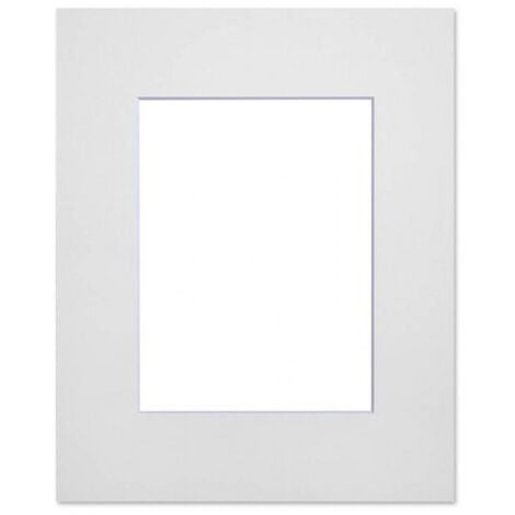 Passe partout standard blanc pour cadre 60 x 80 cm - Photo 40 x 60 cm