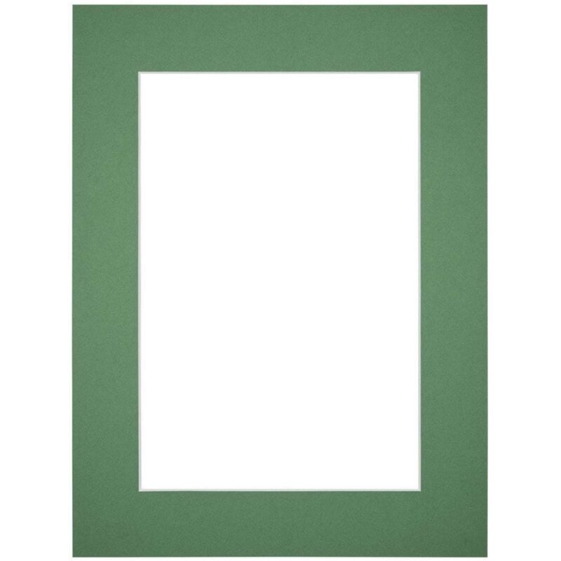 Passe-Partout Taille du Cadre 60x80 cm - Format de Foto 50x70 cm - Vert forêt.