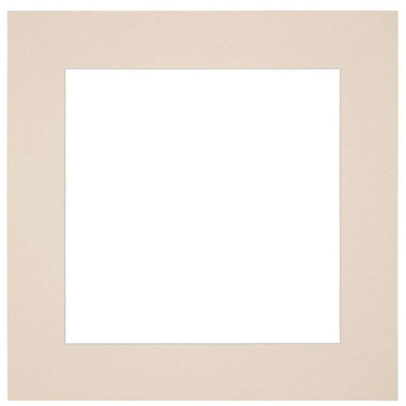 Passe-Partout Taille du Cadre 70x70 cm - Format de Foto 55x55 cm - Teinte.