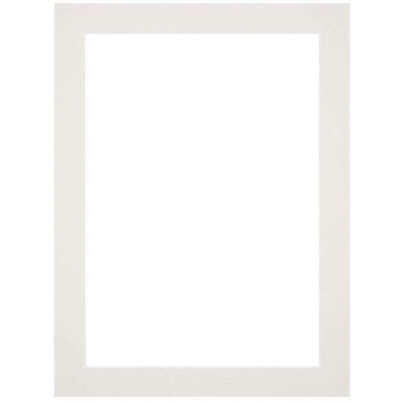 Passe-Partout Taille du Cadre 75x100 cm - Format de Foto 61x91.5 cm - Gris clair.