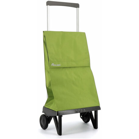 passeggino mercato pieghevole 2 ruote 40l verde - PLE001LIMA - Rolser