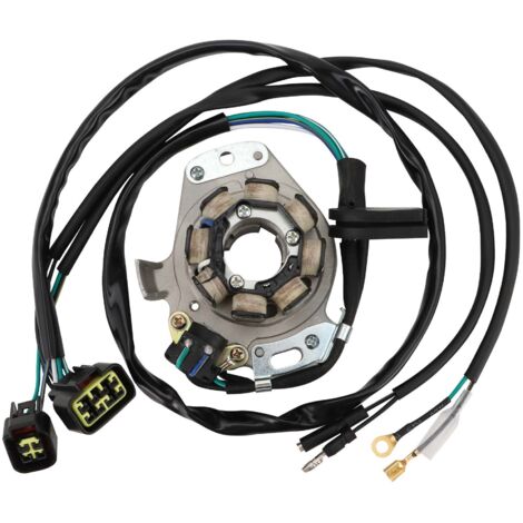 Passend für Honda CR250R (Baujahr 1999), professionelles 2-Takt-Offroad-Motorrad: Zündspule, Stator und Magnetzünder. Original-Teilenummer: 31100-KZ3-J11. Hochwertiges Ersatzteil für den Rennsport.