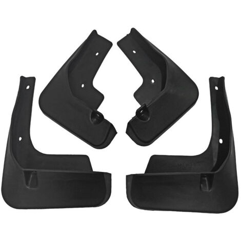 Passend für Standard-Toyota Camry Modelle 2012-2014, modifiziert mit schwarzen Leder-Schmutzfängern.