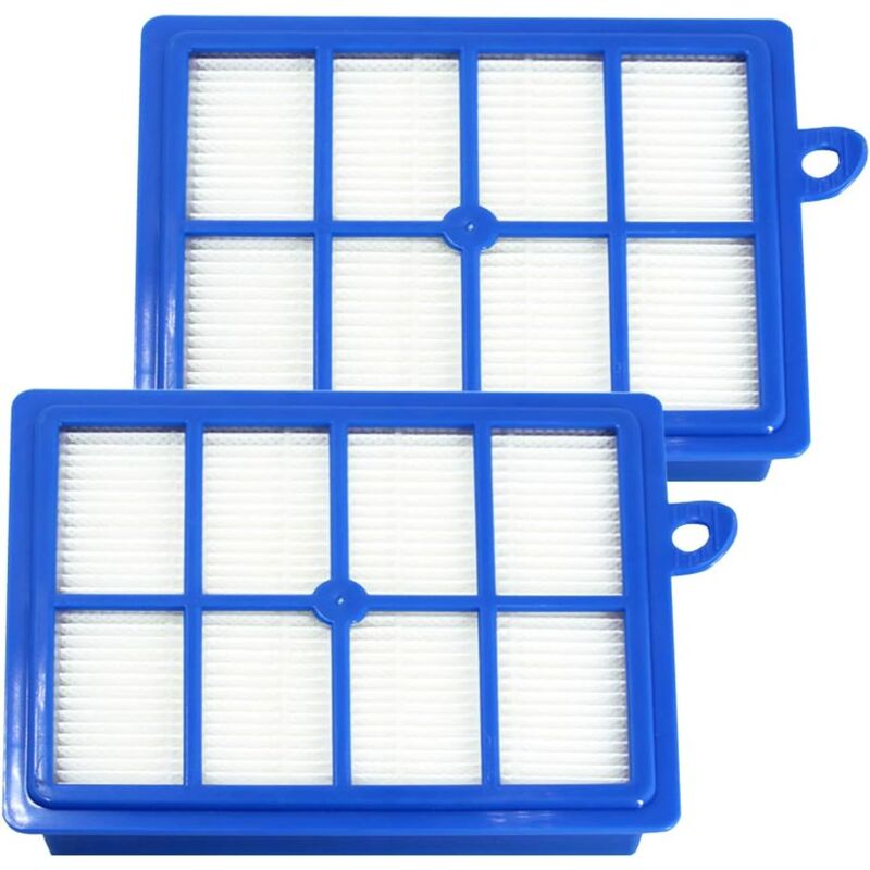 Image of Passend für Philips FC8760/FC8761/FC9710/FC8766 Staubsauger Luftauslassfilter (blau 2 Stück)