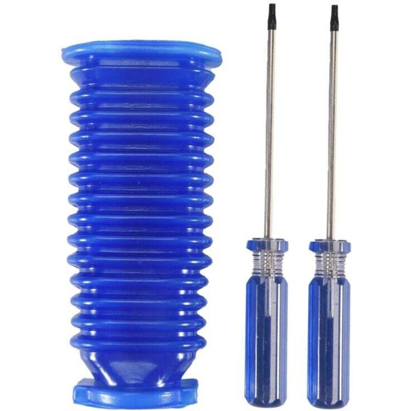 Image of Passend für V6 V7 V8 V10 V11 Staubsauger Ersatzzubehör Roller Soft Velvet Saugkopf Schlauch Blau