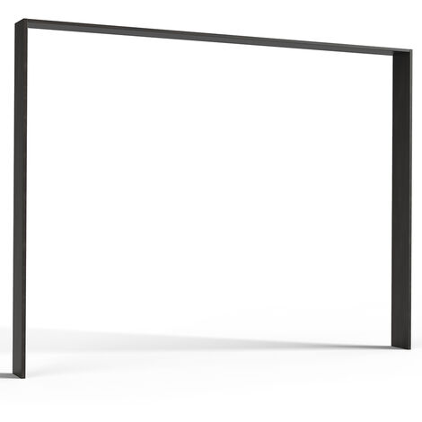 Passepartoutrahmen für 300 cm Kleiderschrank, Stahl Nb., DAVENPORT-43
