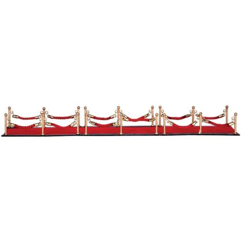 Passerella tappeto rosso accessorio villaggio di Natale in Plastica