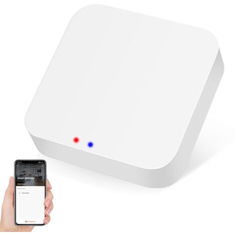 Passerelle double mode Tuya 3.0 (Wi-Fi et Bluetooth) — Pont de contrôle sans fil et panneau de commande pour maison intelligente Tuya, compatible avec Alexa et Google Home