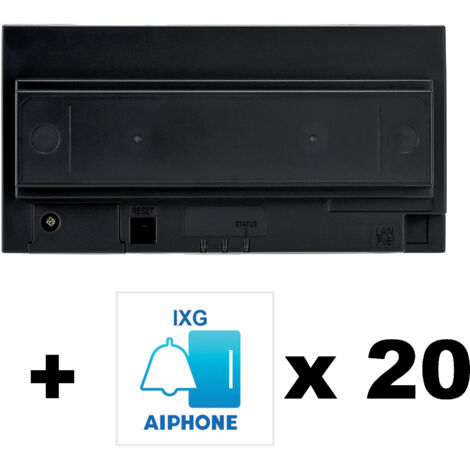 Passerelle IP avec 20 licences (8 smartphones par licence) IXGWGW20FR AIPHONE 201016