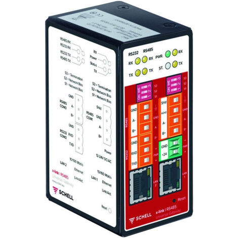 Passerelle MODBUS IP / RTU - X Link 500 points de données SCHELL