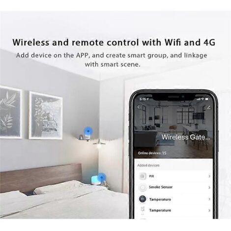 Passerelle multifonctionnelle Tuya Graffiti sans fil Zigbee Bluetooth--
