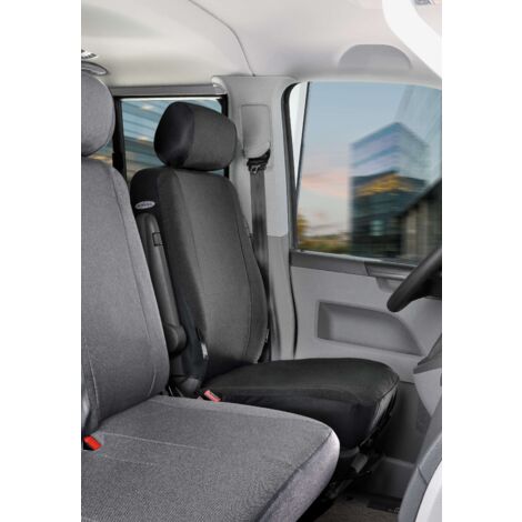 Passform Sitzbezug aus Stoff kompatibel mit VW T4, Einzelsitz vorne