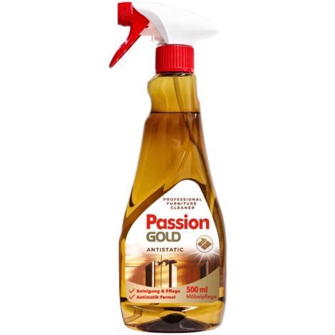 PASSION GOLD Antistatisches Möbelreiniger-Spray 500 ml