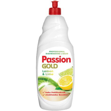 PASSION GOLD Spülmittel Zitrone & Limette 850 ml
