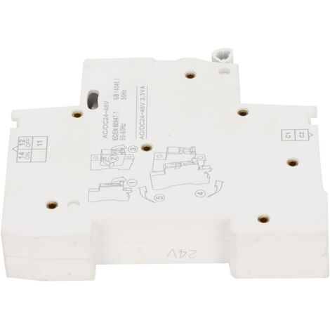 Passiver Hilfsleistungsschalter mit Shuntfunktion, Zubehör für 24-48V AC/DC-Stromkreise