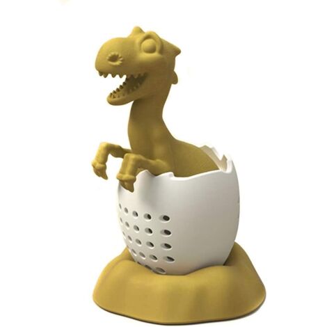 Passoire à thé dinosaure, passoire à thé en silicone, infuseur à thé anti-fuites, filtre à thé, infuseur à thé dinosaure amusant, bébé thé