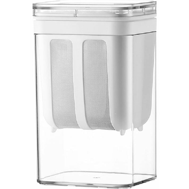Passoire à yaourt grec Passoire à yaourt, séparateur de lactosérum avec passoire à mailles fines en acier inoxydable, passoire à lait de soja,