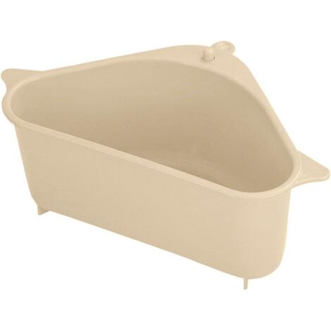 Passoire d'angle pour évier - Panier de rangement triangulaire multifonctionnel