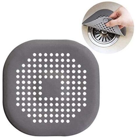 Passoire de vidange, 6 pièces drain cheveux attrape vidange grille baignoire cheveux crépine évier crépine égout vidange crépine pour douche,