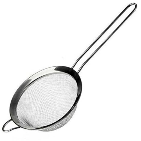 Passoire En Acier Inoxydable Diamètre 12 Cm Suspendre Les Jus Argenté