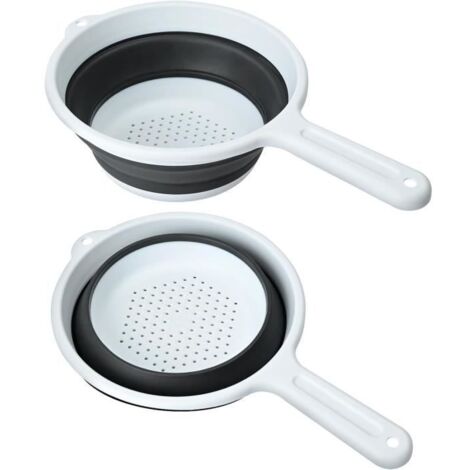 Passoire Pliable - Cuisine - Silicone - Sans BPA - Résistante à la chaleur - 33 x 20 x 9 cm