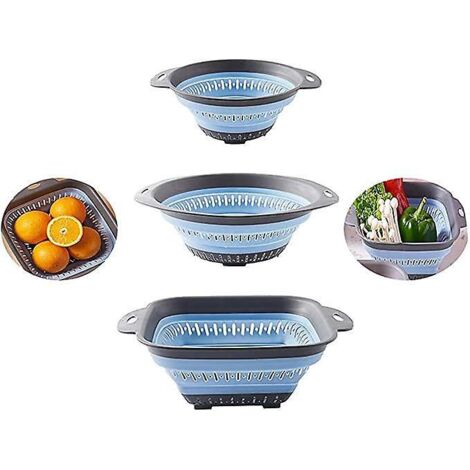 passoire Pliable-passoire En Silicone-rsistant  La Chaleur Pliable Gouttoir De Cuisine Pour Ptes Et Lgumes-va Au Lave-vaisselle