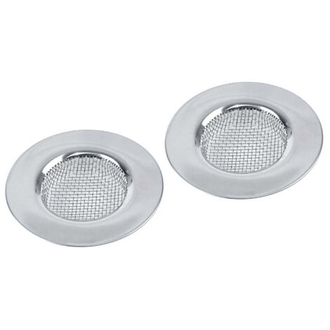 Passoire pour évier en acier 7,5 cm 2 pièces