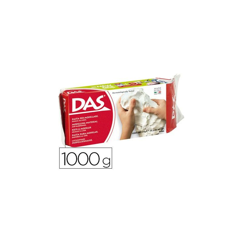 

Das pasta para modelar 1 kg blanco