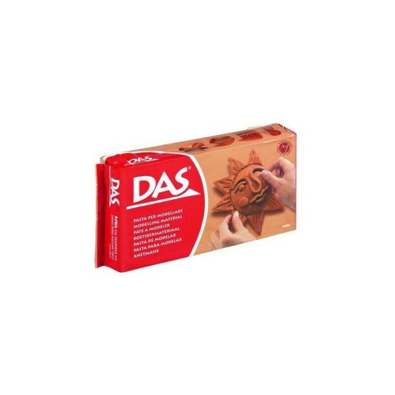 

PASTA DAS PARA MODELAR 1 KG | COLOR: Terracota - Terracota