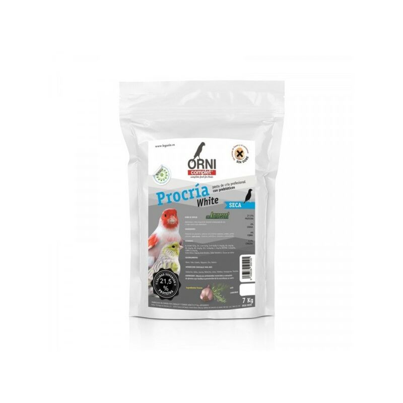 

Legazin - Pasta de cría seca blanca ORNICOMPLET PROCRÍA WHITE 7 kg