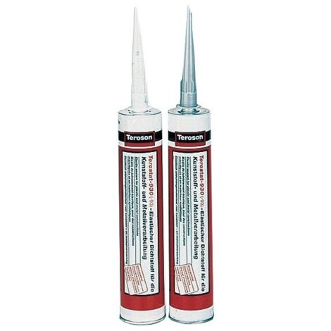 Pasta tixotrópico, monocomponente, blanca, producto de impermeabilidad polimero modificado silane. criada adherencia sin primario de TEROSON MS 930 gris 310ml KT (por 12)