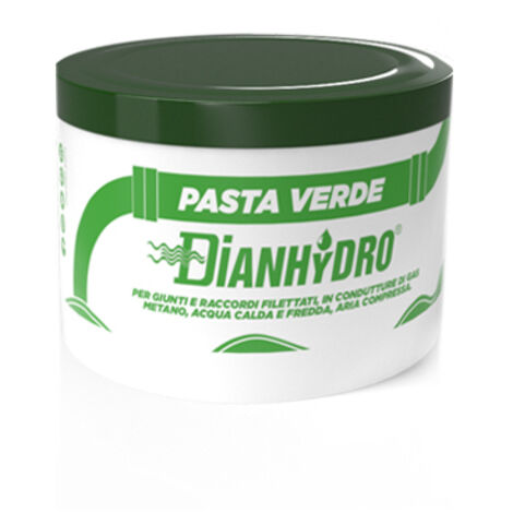 Pasta verde viky plast mastice filetti raccordi giunti tubi idraulici 450 gr