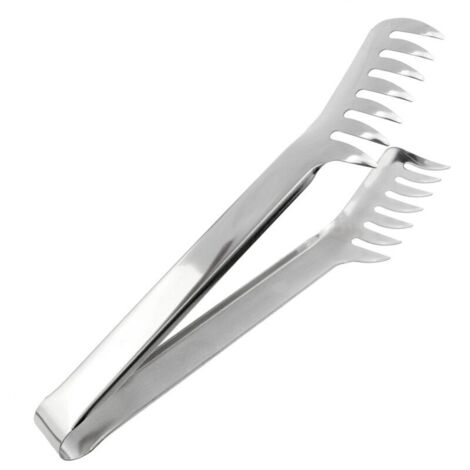Pastazange aus Edelstahl – 1 Stück, silber