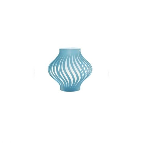 Pastellblau Balkon Wandleuchte Ohne Kabel Cm. 33 x 17 x 25 Std
