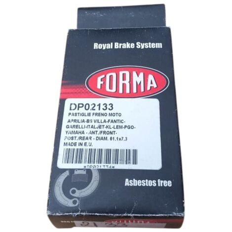 Pastigle freno moto per aprilia-bs villa-fantic-garelli-italjet