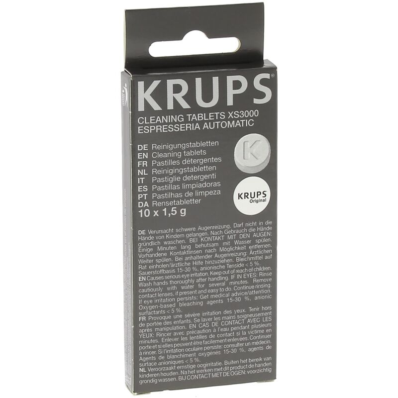 Pastiglie di pulizia Krups 10) per Krups espresso