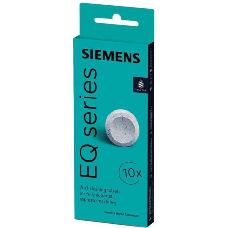 Pastiglie detergenti Siemens EQ. Series 2 in 1 00312097 / TZ80001A (10 pezzi)