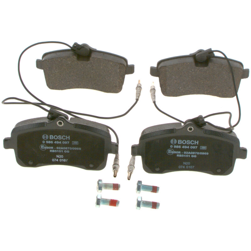 Pastiglie Freno Anteriori 0986494097 Bosch