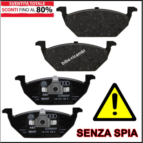 Pastiglie freno originali audi a1  a2  a3  seat  skoda  golf iv 4