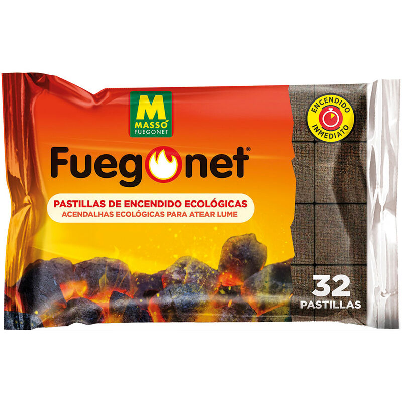 

Pastillas de encendido - ecologicas - envase 24+8 unidades - fuegonet 231094 massó - Masso