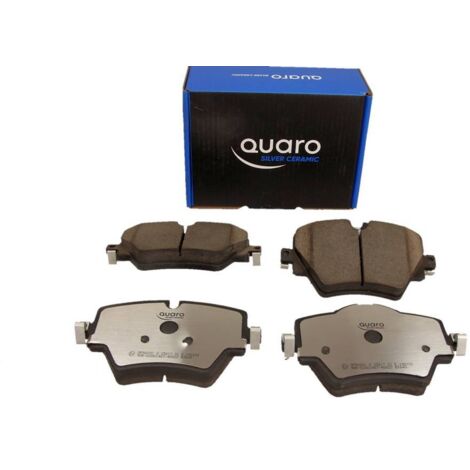 PASTILLAS DE FRENO QUARO. BMW P.2/X1 1.5-2.0 14- QUARO PLATA CERÁMICA
