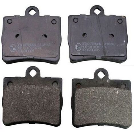 Pastillas de freno traseras B110443 denckermann