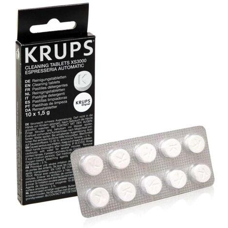 Pastillas de limpieza Krups XS3000 (10 uds.)