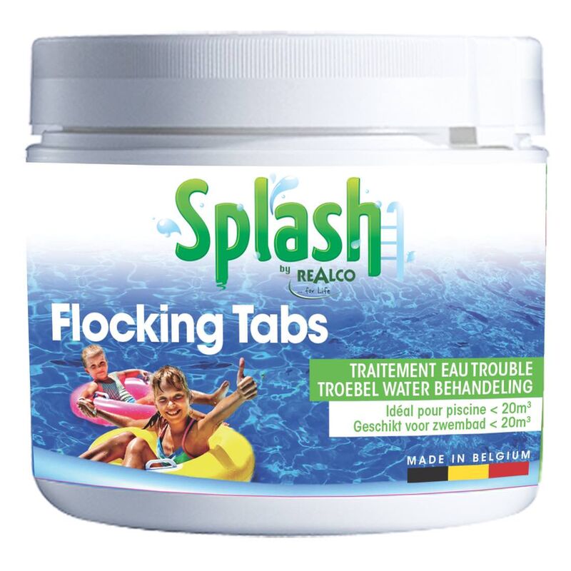 

pastillas de tratamiento de agua Flocado 6x500g - Bleu et blanc - Realco