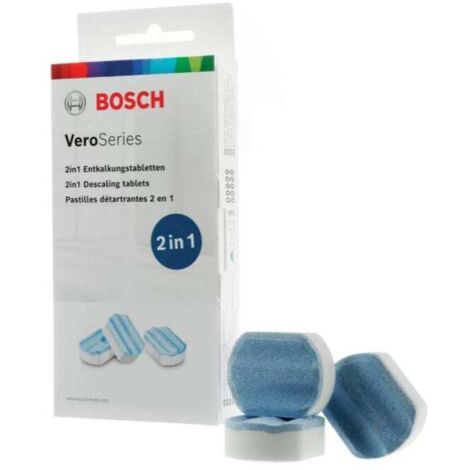 Pastillas descalcificadoras Bosch Serie Vero 2 en 1 00312093 / TCZ8002A / 00576694 (3 uds.)