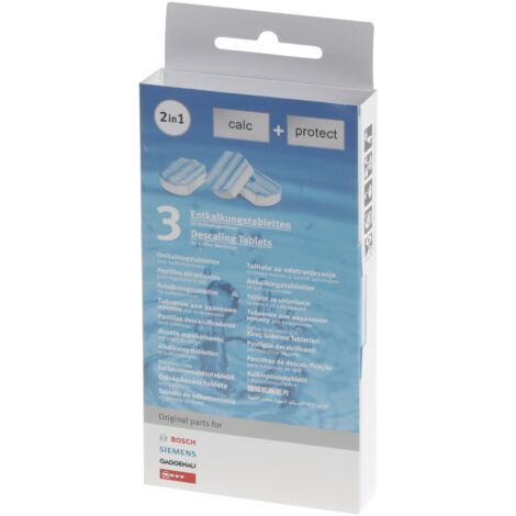 Pastillas descalcificadoras Bosch/Siemens